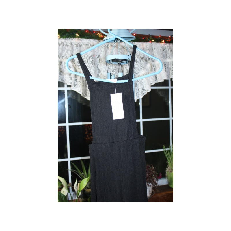 WOMANS SIENNA SKY BLACK PANT ROMPER NWT SIZE X SMALL