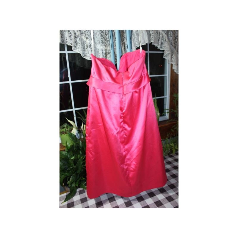 WOMANS DESSY COLLECTION PINK COCKTAIL DRESS SIZE 6