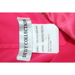 WOMANS DESSY COLLECTION PINK COCKTAIL DRESS SIZE 6