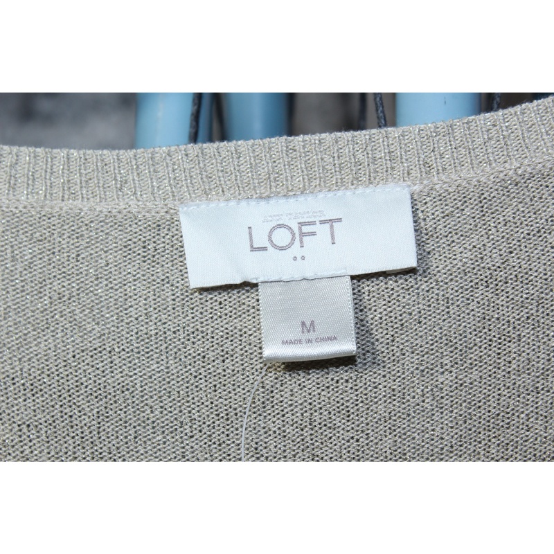 WOMANS ANN TAYLOR LOFT GOLD SWEATER NWT SIZE MEDIUM