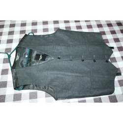 MENS PAUL JONES GREY VEST NWT SIZE SMALL