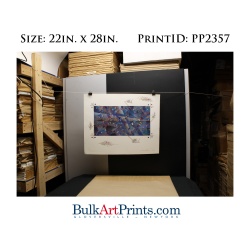 (22 x 28) Poster Art Prints PP2357 Coopersmith Aqua Rhythms