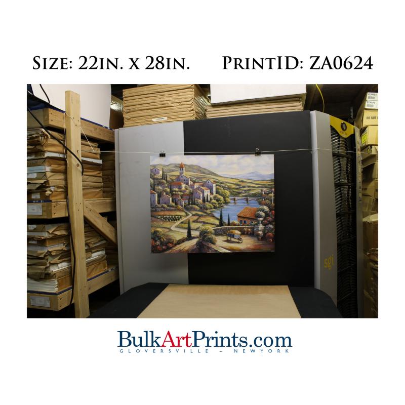 (22 x 28) Poster Art Prints ZA0624 JOHN ZACCHEO Tuscany Vistas I