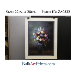 (22 x 28) Poster Art Prints ZA0532 JOHN ZACCHEO Bouquet