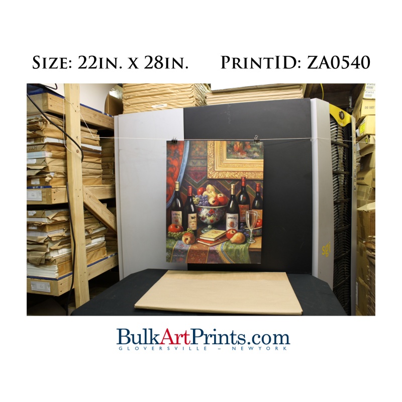 (22 x 28) Poster Art Prints ZA0540 JOHN ZACCHEO Wine