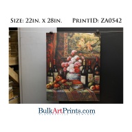 (22 x 28) Poster Art Prints ZA0542 JOHN ZACCHEO Wine