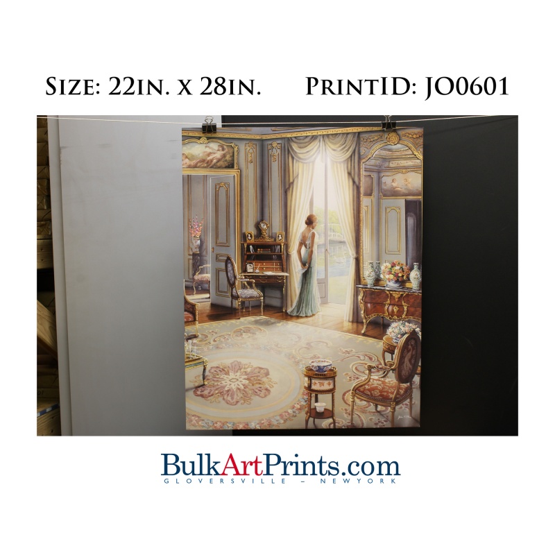 (22 x 28) Poster Art Prints JO0601 John Obrien Woman Looking Out