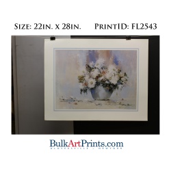 (22 x 28) Poster Art Prints FL2543 Charlene Lawley Floral