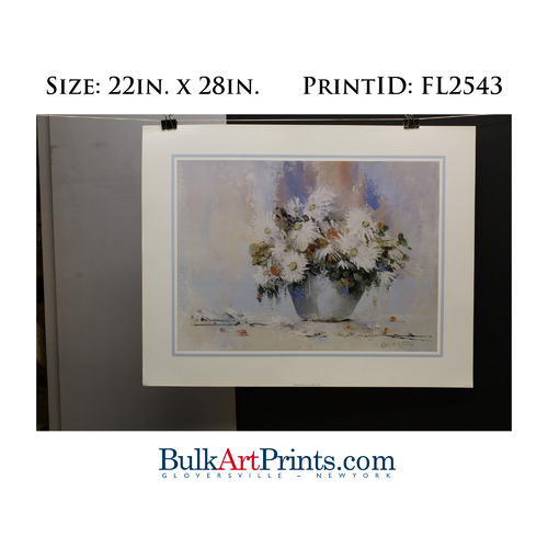 (22 x 28) Poster Art Prints FL2543 Charlene Lawley Floral