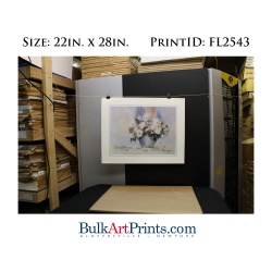 (22 x 28) Poster Art Prints FL2543 Charlene Lawley Floral