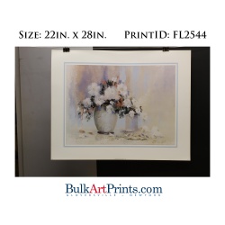 (22 x 28) Poster Art Prints FL2544 Charlene Lawley Floral