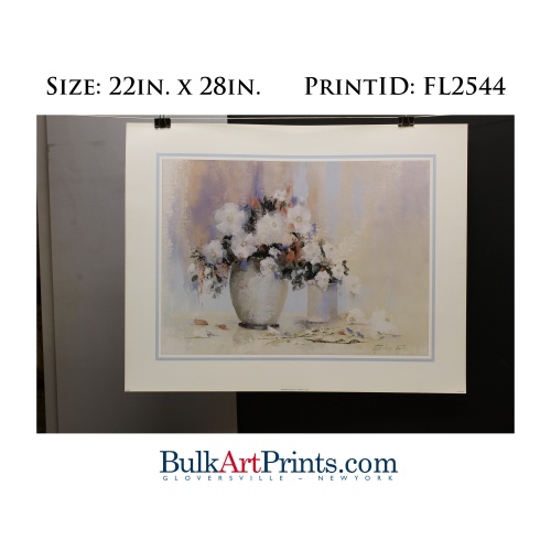 (22 x 28) Poster Art Prints FL2544 Charlene Lawley Floral