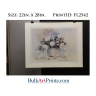 (22 x 28) Poster Art Prints FL2542 Charlene Lawley Floral