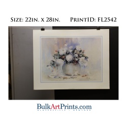 (22 x 28) Poster Art Prints FL2542 Charlene Lawley Floral