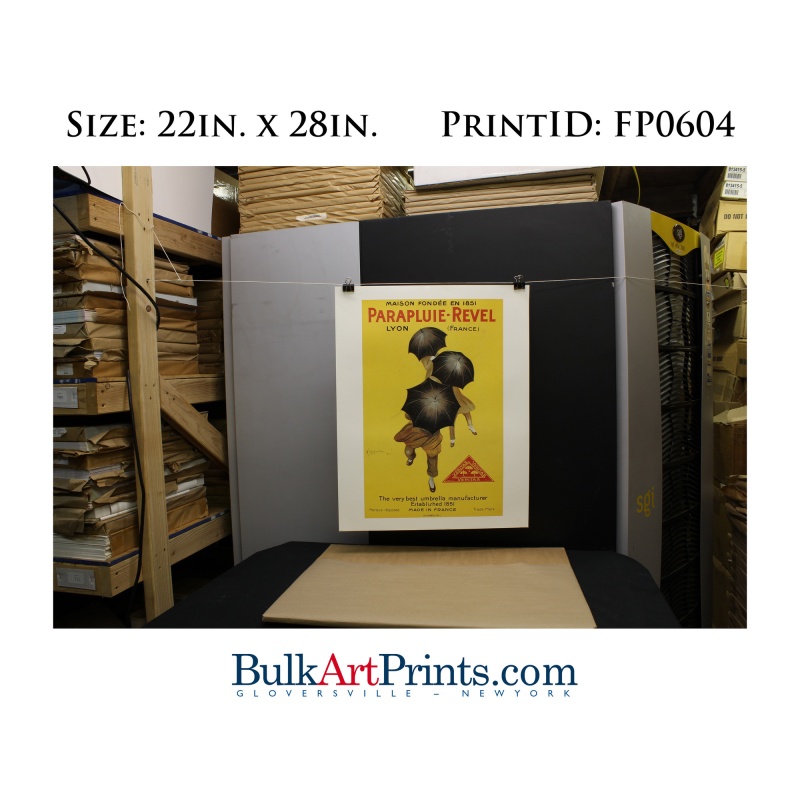 (22 x 28) Poster Art Prints FP0604 Applejack Art Parapluie-Revel