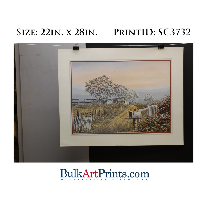 (22 x 28) Poster Art Prints SC3732 Bernard Fine Art