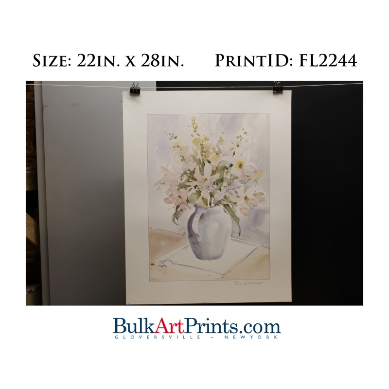(22 x 28) Poster Art Prints FL2244 By ROSALIND OESTERLE Floral
