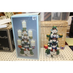 Vintage Christmas Holiday Votive Holder from Cracker Barrel