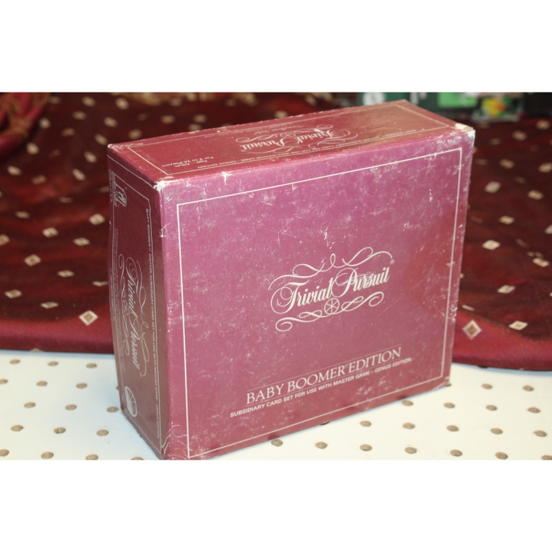 Trivial Pursuit Baby Boomer Edition Complete Set Vintage 1983