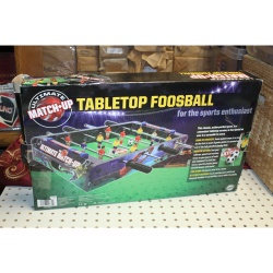 ULTIMATE MATCH-UP TABLETOP FOOSBALL GAME For the sports enthusiast