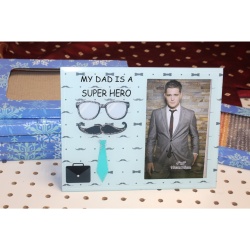 Lot of 6 Picture Frames - 4" x 6" Greatest DAD