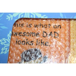 Lot of 6 Picture Frames - 4" x 6" Greatest DAD