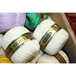 Lot of J & P Coats Knit Cro-Sheen Cotton Knitting Embroidery Thread