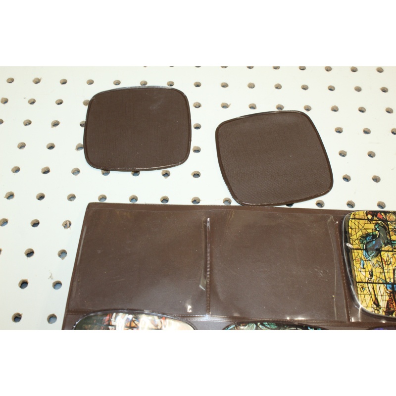 Coasters Tribes of Israel Stained Glass Window Medica Centre Synagogue Jerusalem