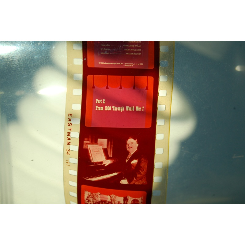 Vintage Filmstrip 401: American Musical Theater Part 2 Se8235