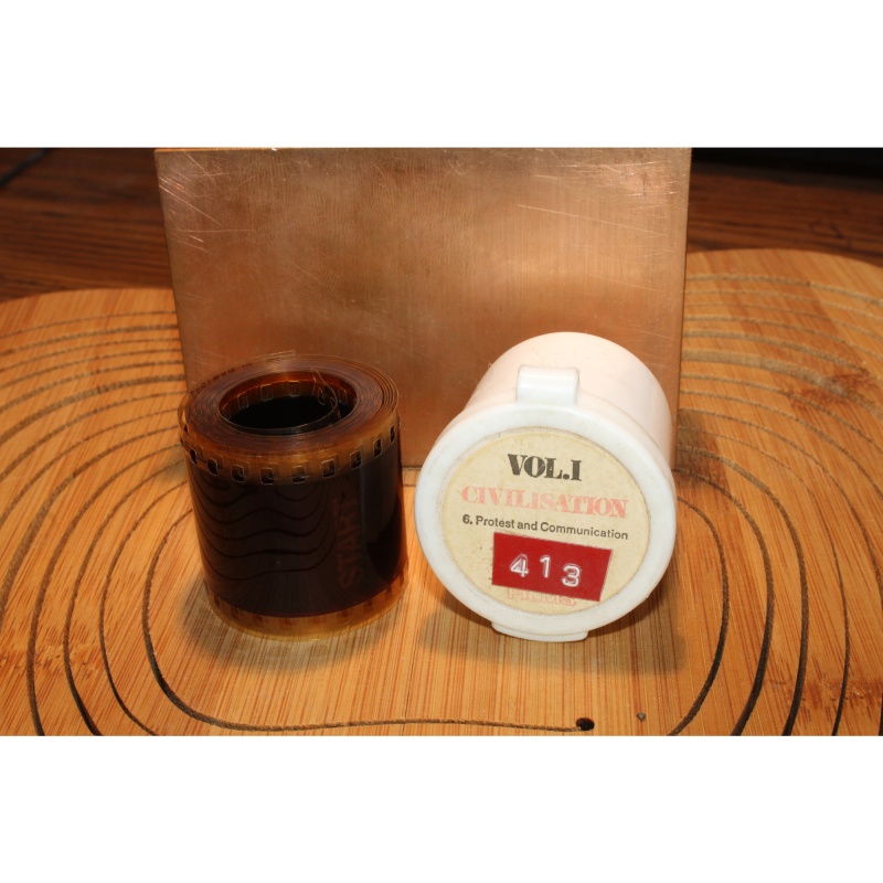 Vintage Filmstrip 413:  Vol.1 Civilisation 6 Protest And Communication