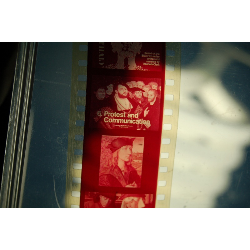 Vintage Filmstrip 413:  Vol.1 Civilisation 6 Protest And Communication