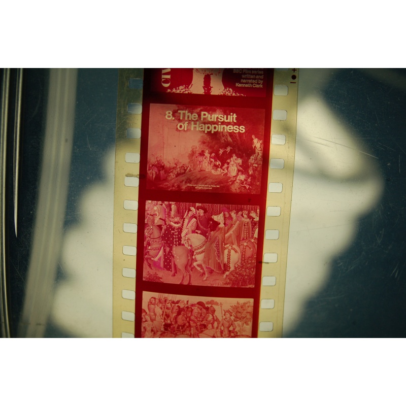 Vintage Filmstrip 415:  Vol1 Civilisation 8 The Pursuit Of Happiness