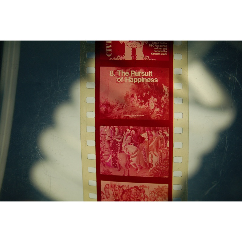 Vintage Filmstrip 415:  Vol. 1 Civilisation 8 The Pursuit Of Happiness