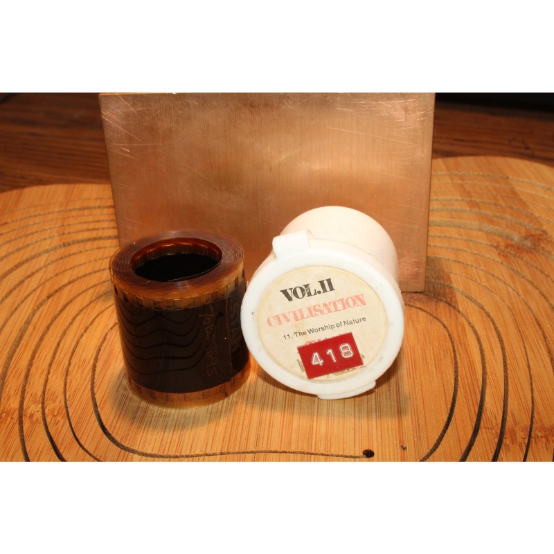 Vintage Filmstrip 418:  Vol.Ii Civilisation 11 The Worship Of Nature