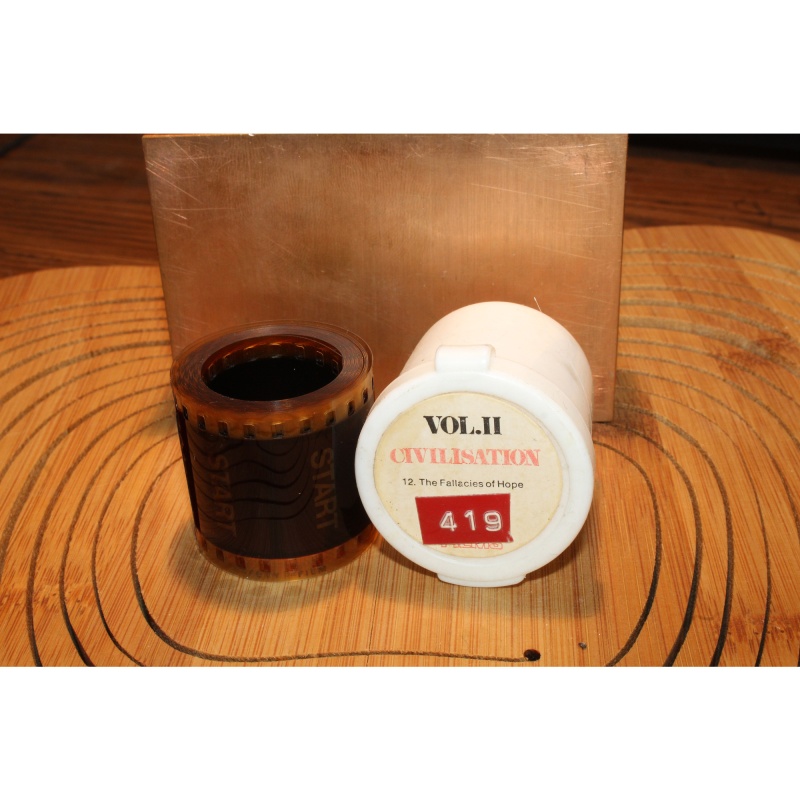 Vintage Filmstrip 419: Vol.Ii Civilisation 12. The Fallacies Of Hope