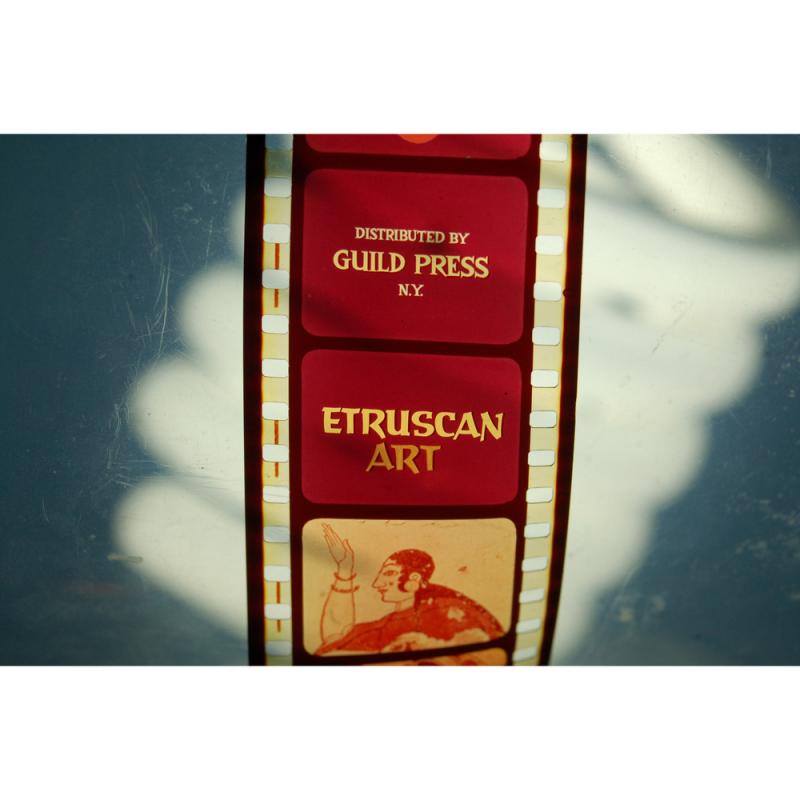 Vintage Filmstrip 425:  U4604 Studies In Art Etruscan Art