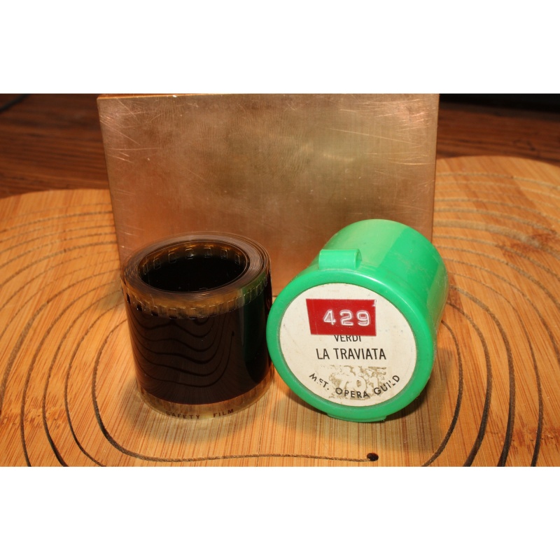 Vintage Filmstrip 429:  Verdi La Traviata