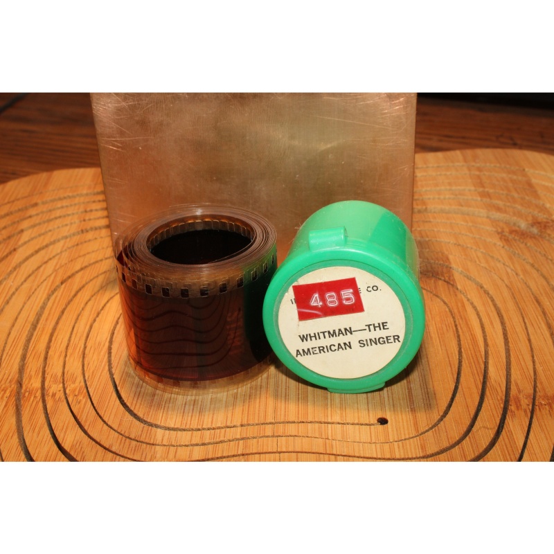 Vintage Filmstrip 485:  Whitman- The American Singer