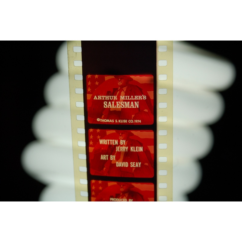 Vintage Filmstrip 486: Thomas S. Klise Co. Presents Arthur MillerS Salesman
