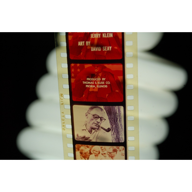 Vintage Filmstrip 486: Thomas S. Klise Co. Presents Arthur MillerS Salesman