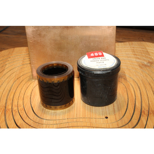 Vintage Filmstrip 489:  Greek And Roman Sports Part 2 Se 28478