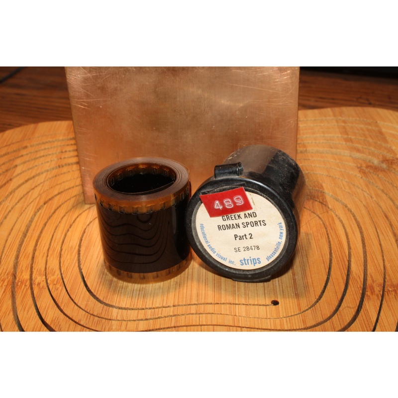 Vintage Filmstrip 489:  Greek And Roman Sports Part 2 Se 28478