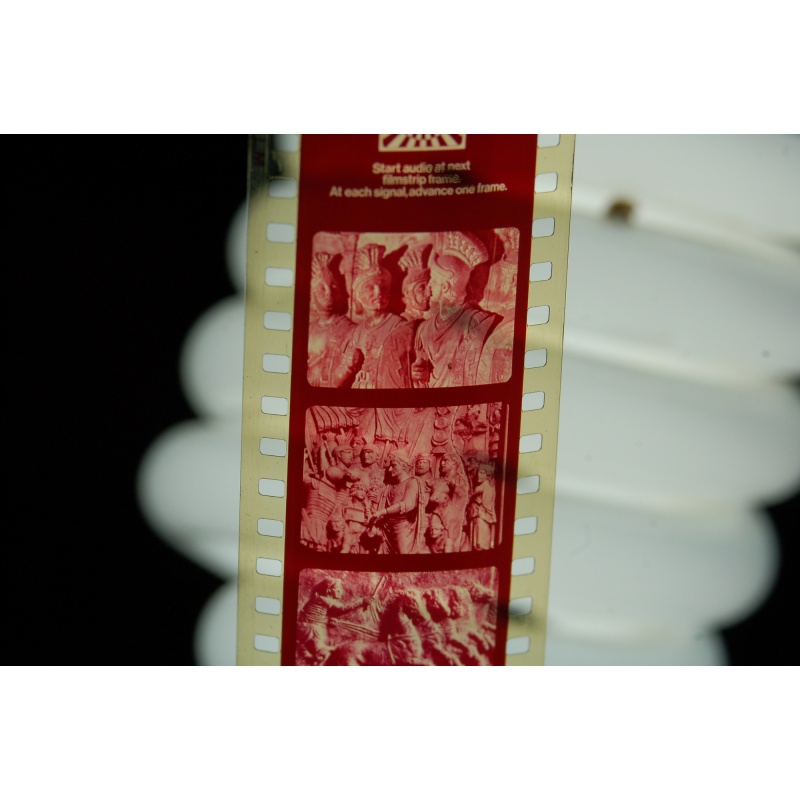 Vintage Filmstrip 489:  Greek And Roman Sports Part 2 Se 28478