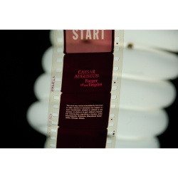 Vintage Filmstrip Men Who Made History Series 1 Caesar Augusta Forger Of Empire