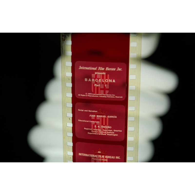 Vintage Filmstrip 565: Barcelona Part 1