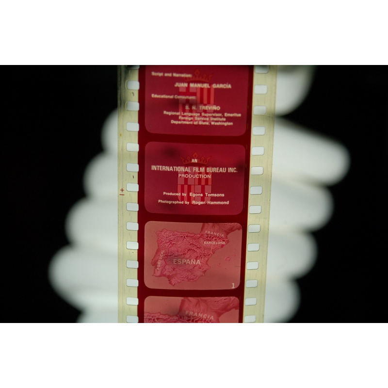 Vintage Filmstrip 565: Barcelona Part 1