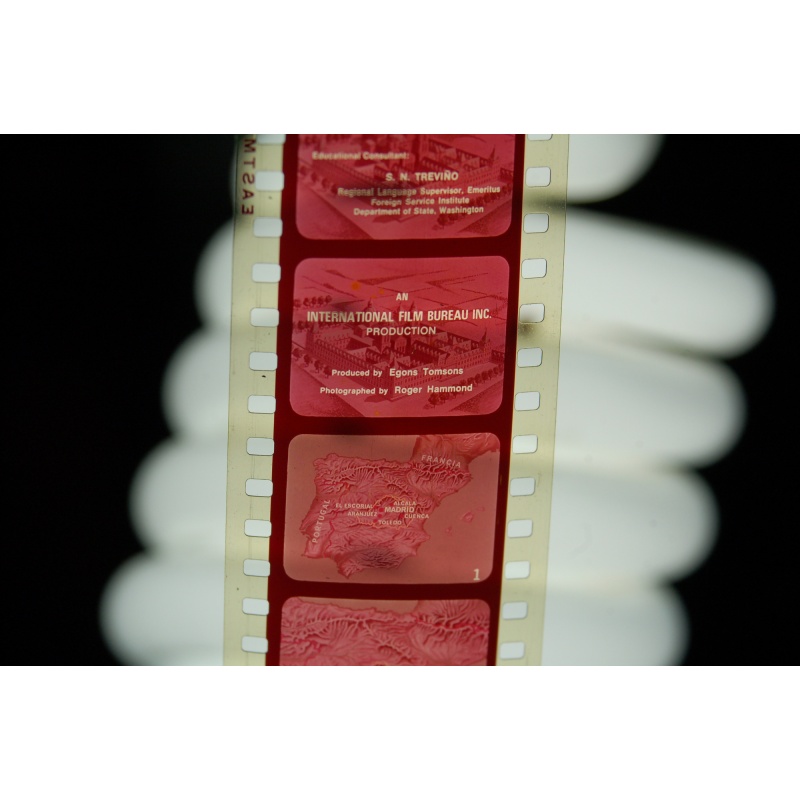 Vintage Filmstrip 571: Castilla La Nueva Part 1