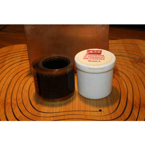 Vintage Filmstrip 576: Introduction To Probability And Statistics Module 5