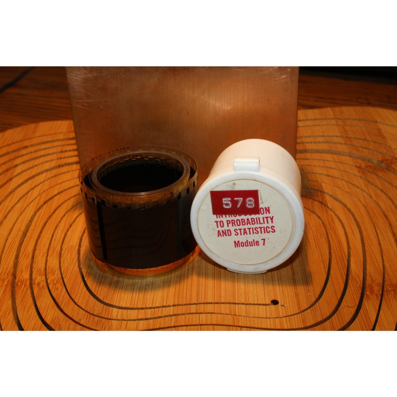 Vintage Filmstrip 578: Introduction To Probability And Statistics Module 7