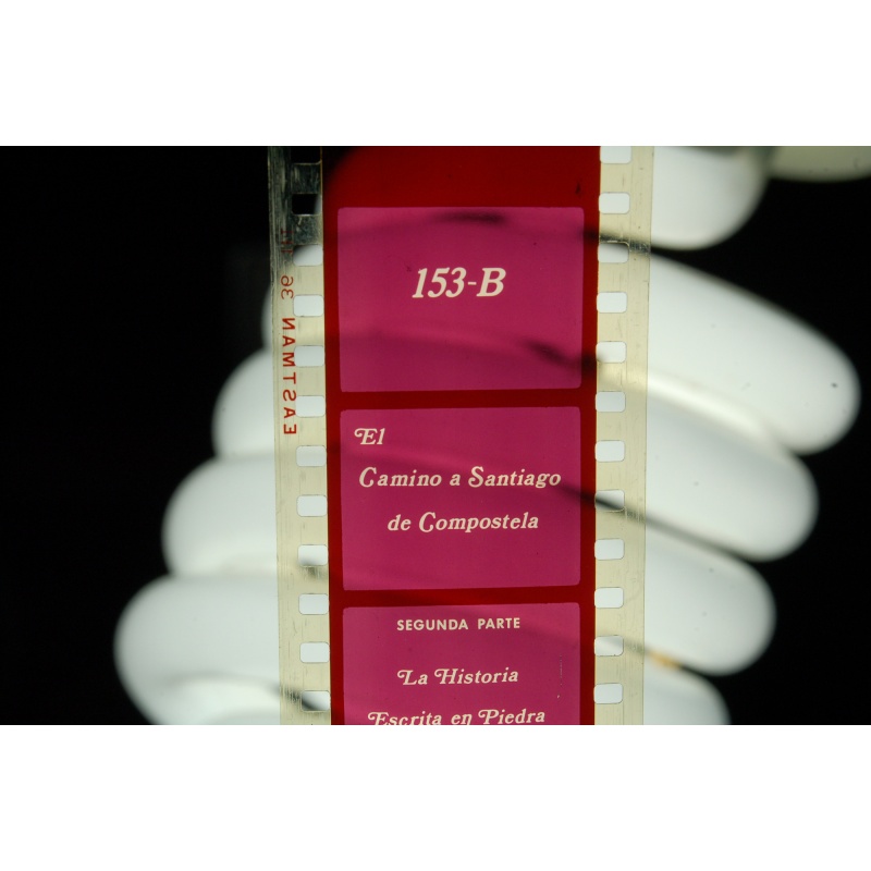 Vintage Filmstrip 579: La Historia Escrita En Piedra